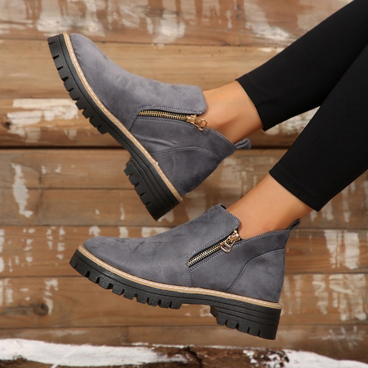 Charlotte | Moderne und vielseitige Plateau-Stiefeletten
