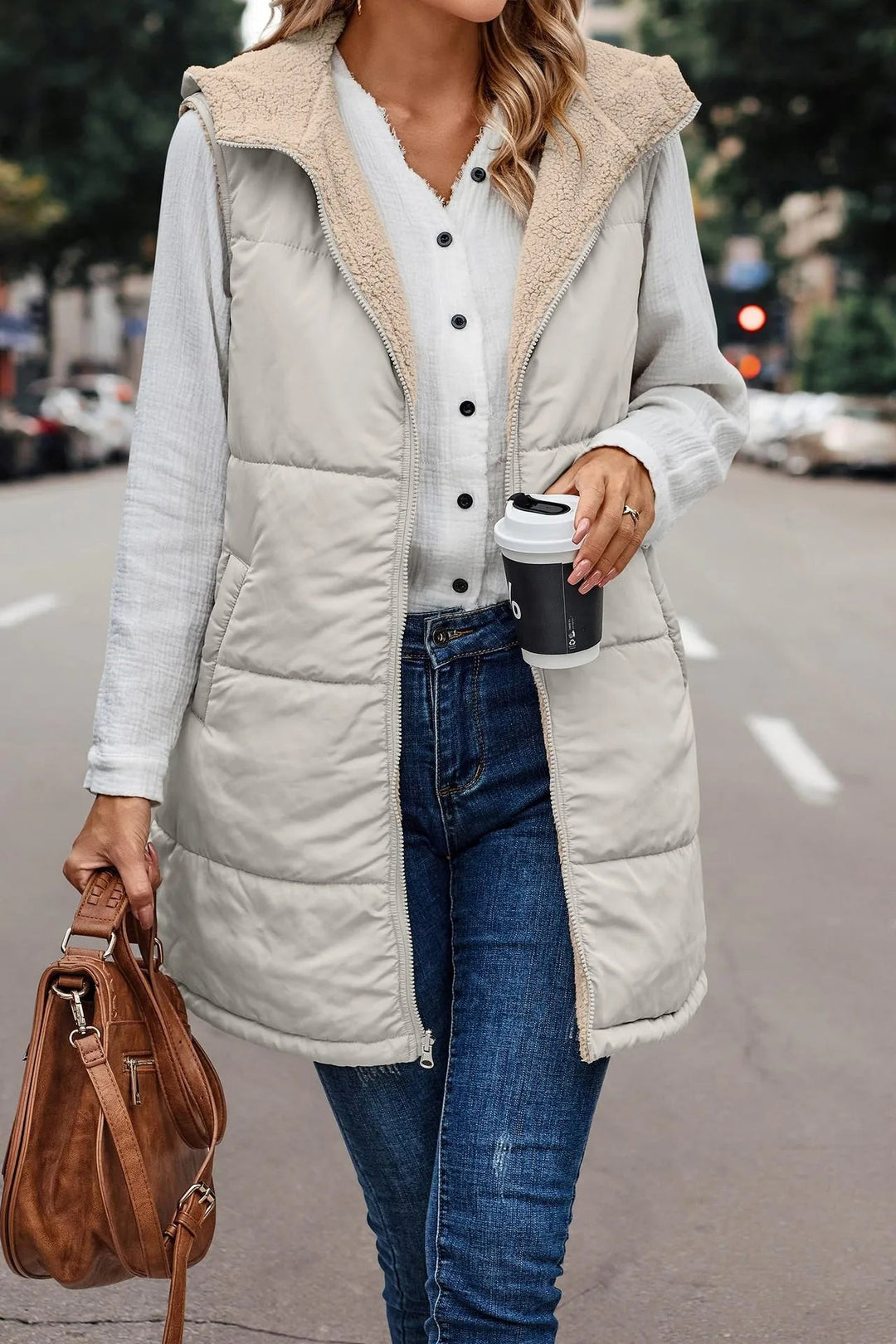 Manuela | Stylish And Casual Hooded Layering Vest