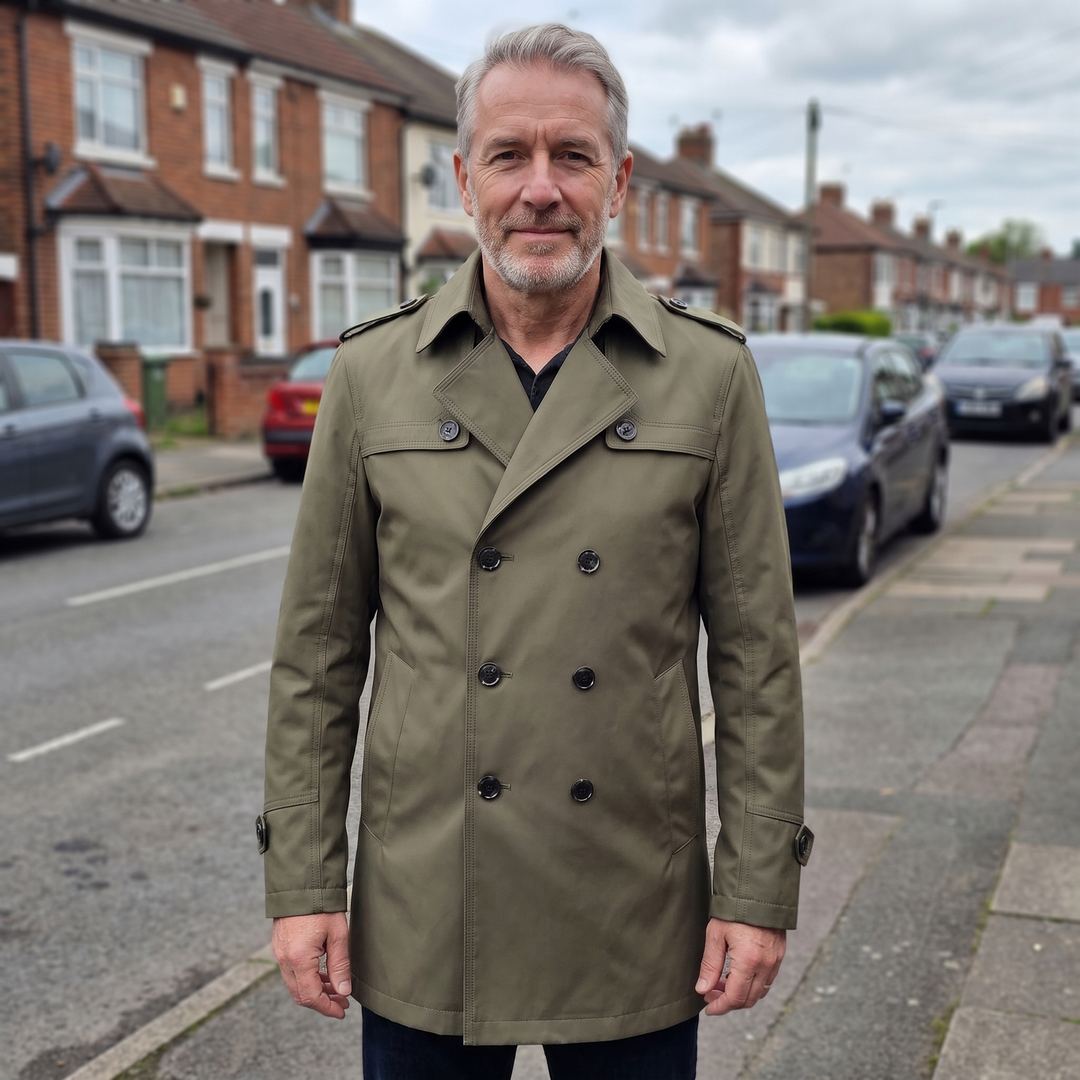 Montford | Detachable Liner Trench Coat for Men