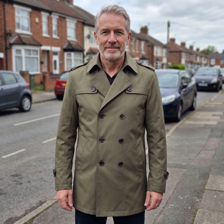 Montford | Detachable Liner Trench Coat for Men