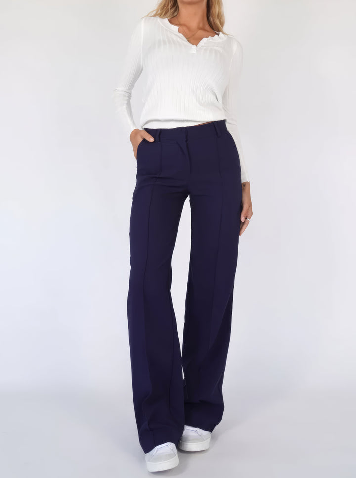 Eva | Versatile Modern Wide Leg Everyday Pants