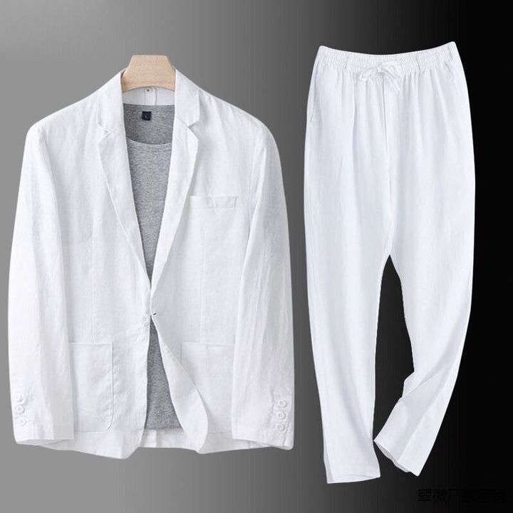 Sebastian | Refined And Breathable Linen Blazer Suits
