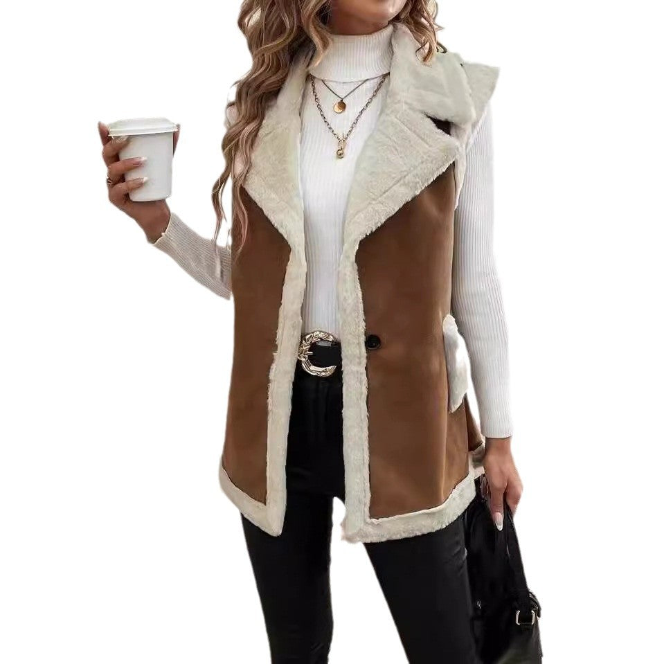Amelia | Gilet invernale sofisticato a strati