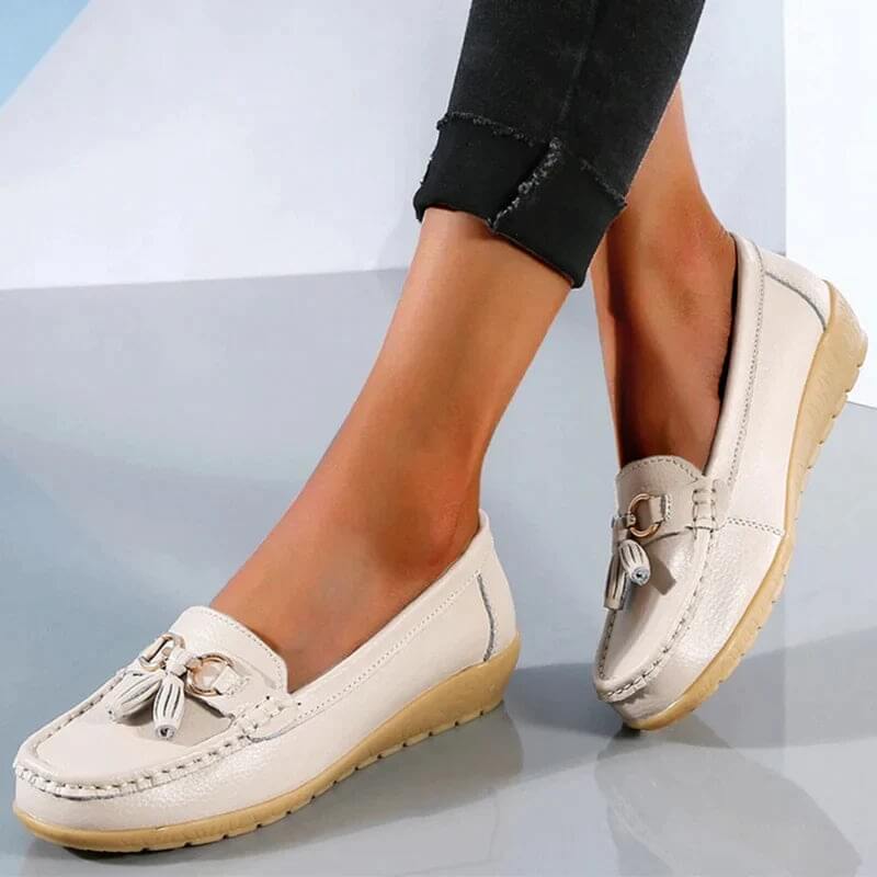 Sophia | Bequeme und stilvolle orthopädische Slipper mit weiter Passform