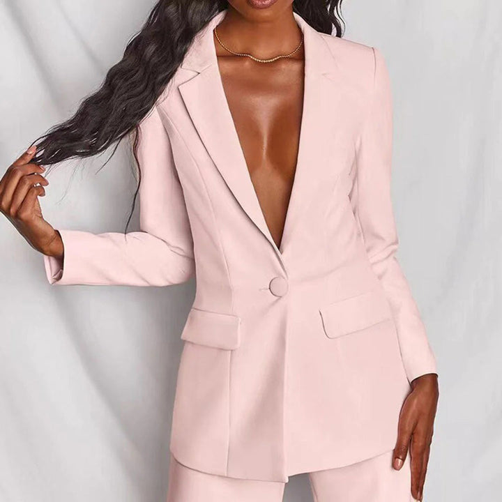 Isla | Elegantes, maßgeschneidertes Blazer- und Hosen-Set