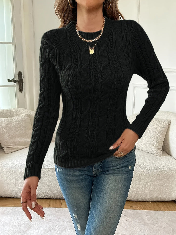 Juliana | Twist-Knit Sweater – Timeless Style for Women