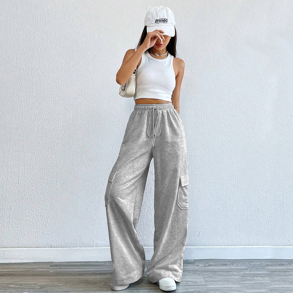 Stefanie | Stilvolle und bequeme Cargo-Hose mit weitem Bein