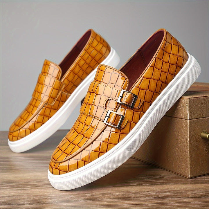 Xavier | Textured Loafers – Stylish Slip-On Design for Men
