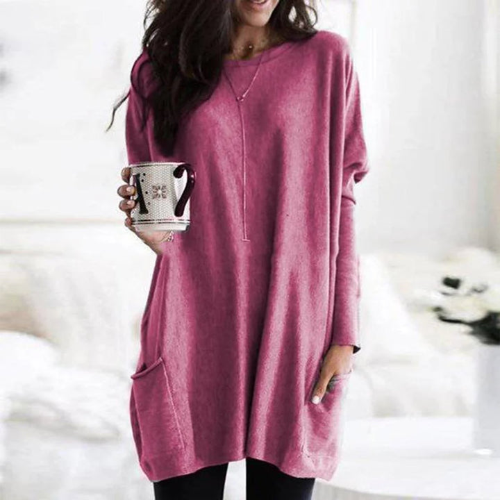 Harper | Gemütlicher, oversized Tunika-Pullover mit Taschen