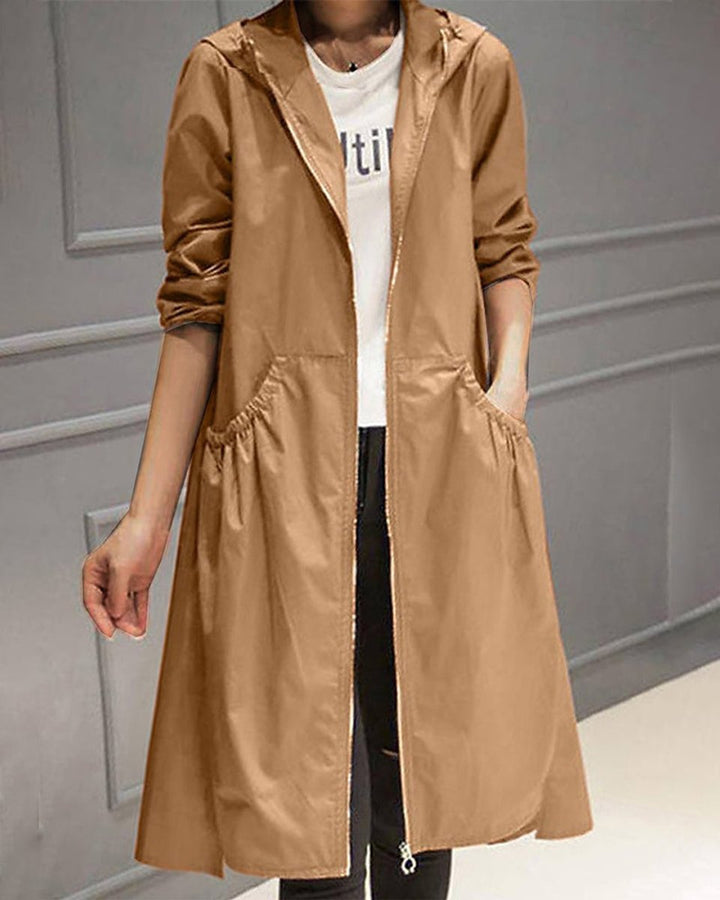 Clara | Weather-Resistant And Chic Trench Coat