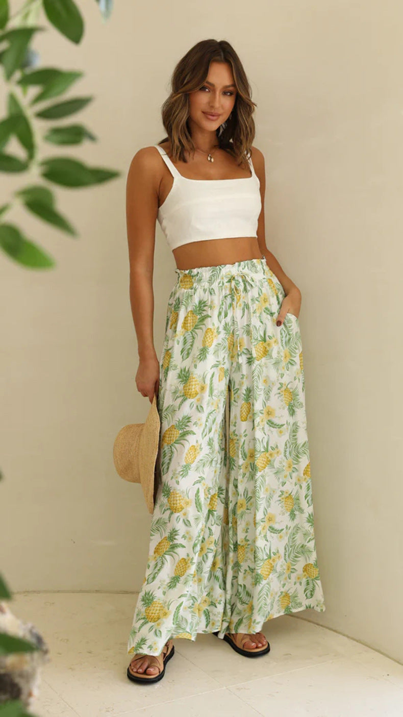 Victoria | Luftige Sommer-Palazzohose mit weitem Bein