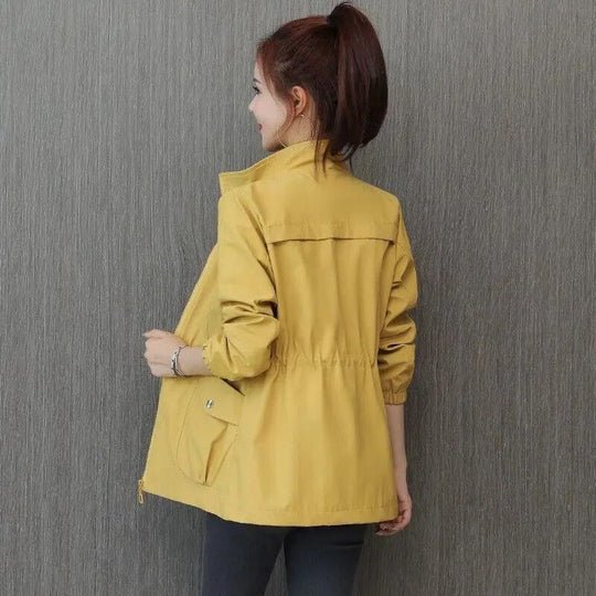 Roxanne | Waterproof Cinched-Waist Jacket for Everyday Style