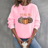 Phoebe | Pumpkin-Print Relaxed Fit Halloween Sweatshirt