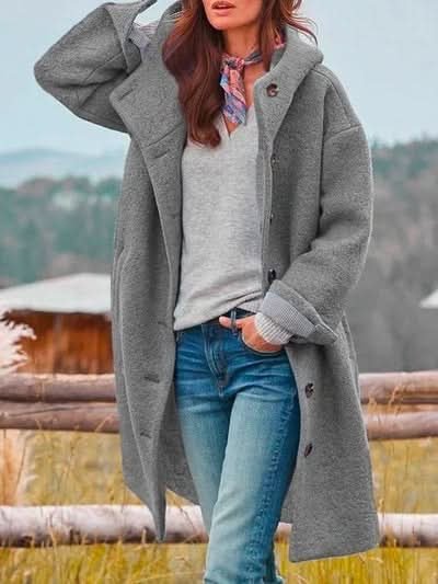 Sinnikka | Casual Women's Spring Coat – Relaxed Fit for Everyday Wear