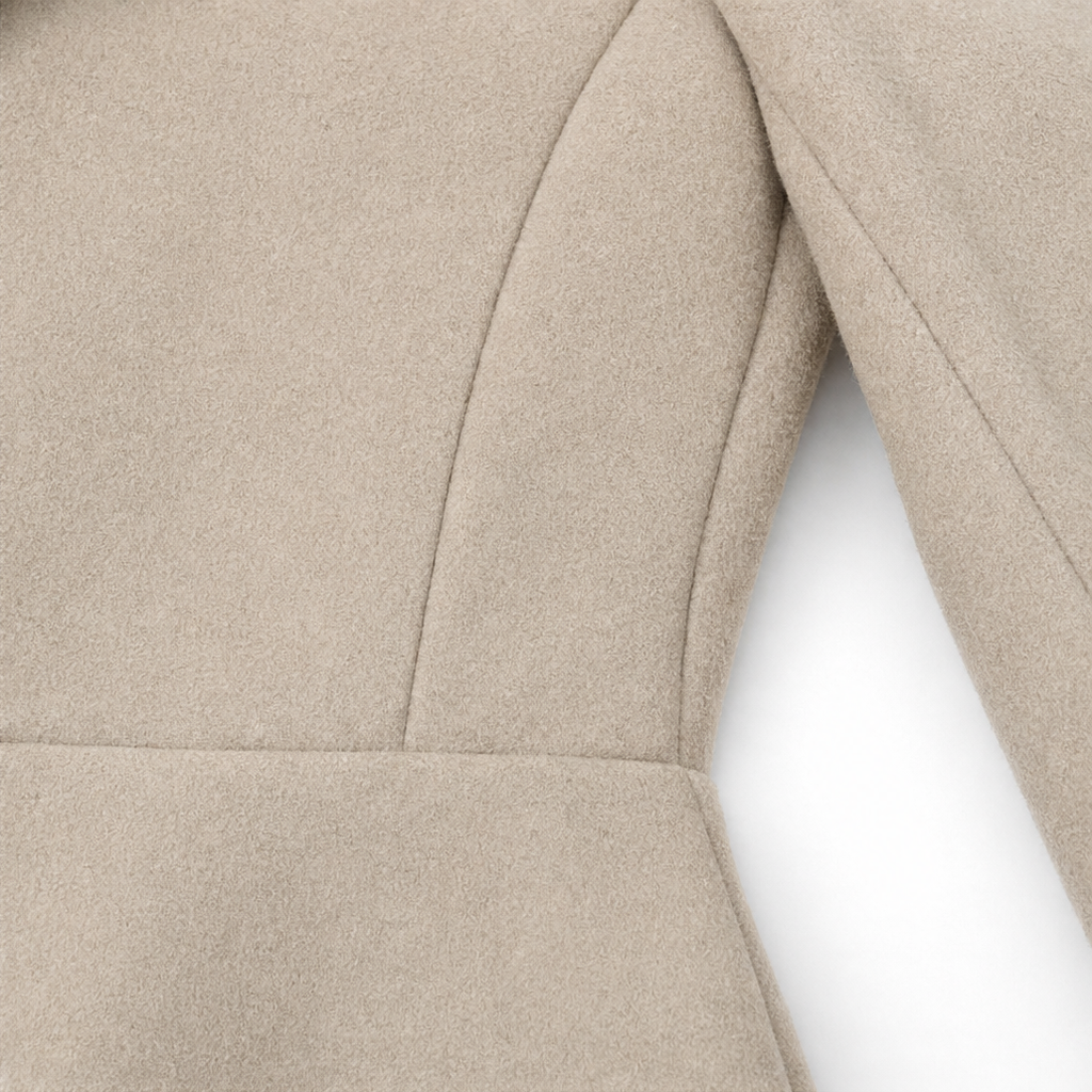 Elowen | Tailored A-Line Overcoat for Women