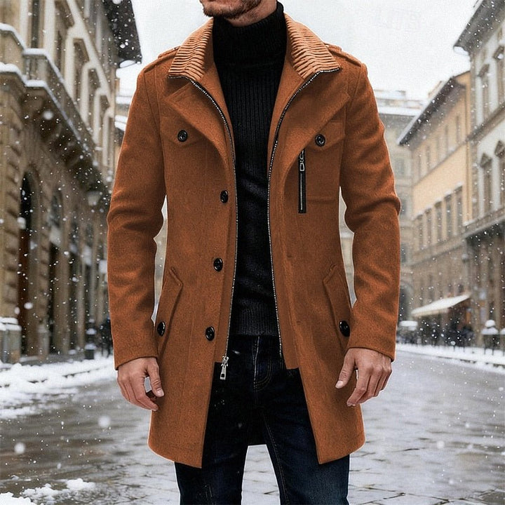 Bexley | Tailored Overcoat for Men – Timeless Warmth and Style