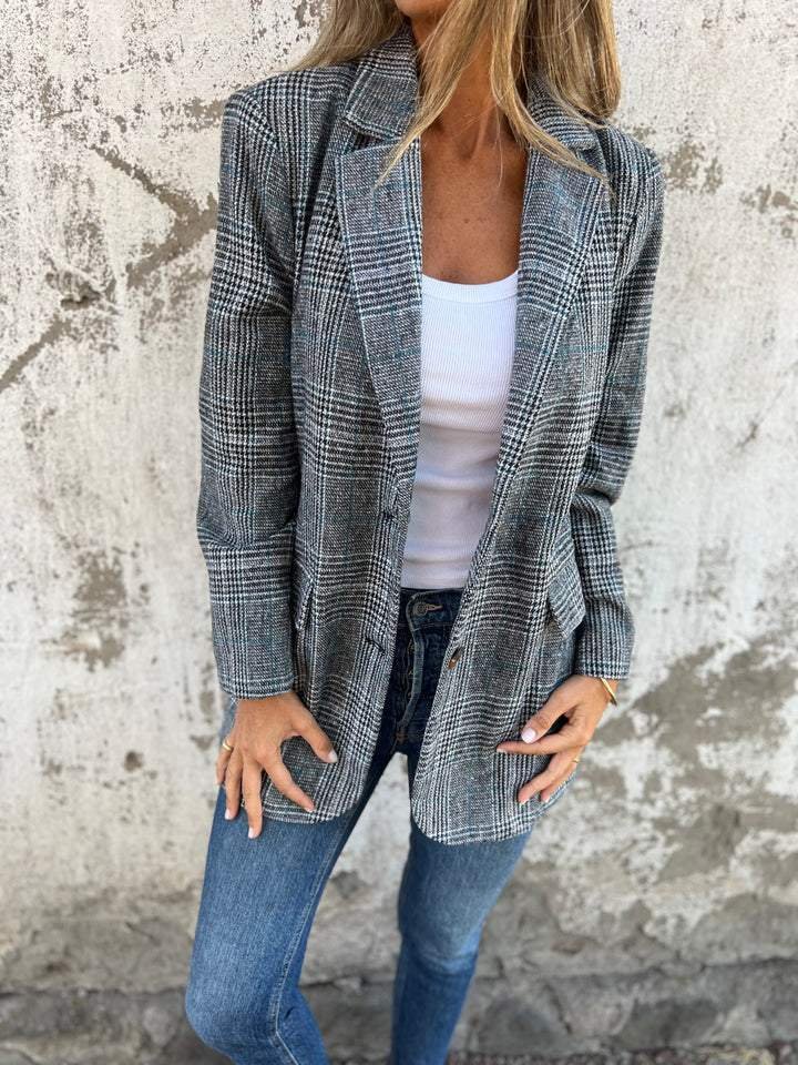 Daisy | Klassischer und vielseitiger karierter Blazer