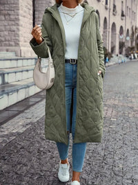 Mia | Elegant Warm Hooded Coat for Cozy Winter Days