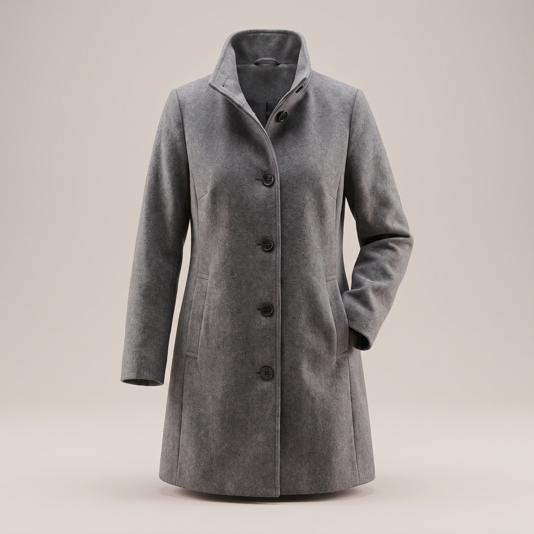 Serena | Heritage Coat – Elegant Wool Dress for Women