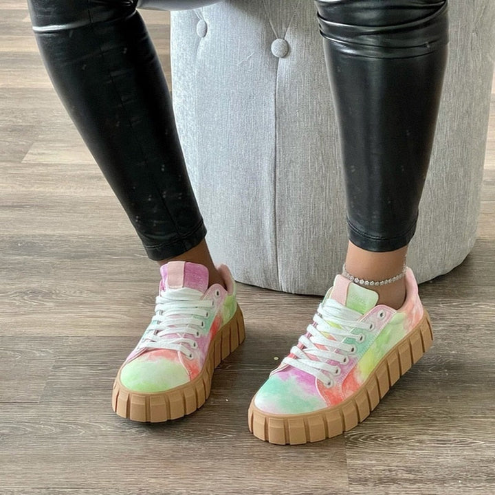 Isla | Stylish And Supportive Orthopedic Platform Sneakers