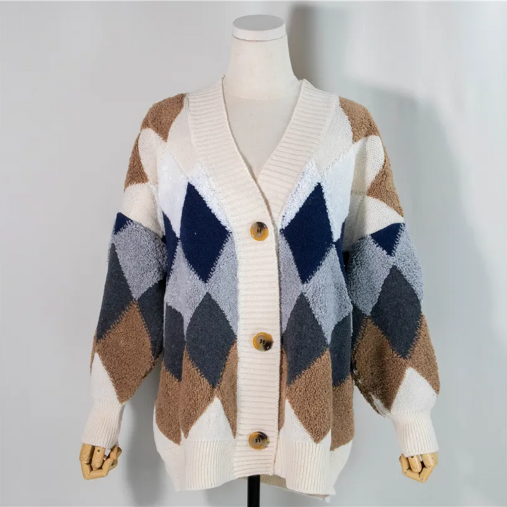 Florence | Chic And Cozy Oversized Buttoned Cardigan