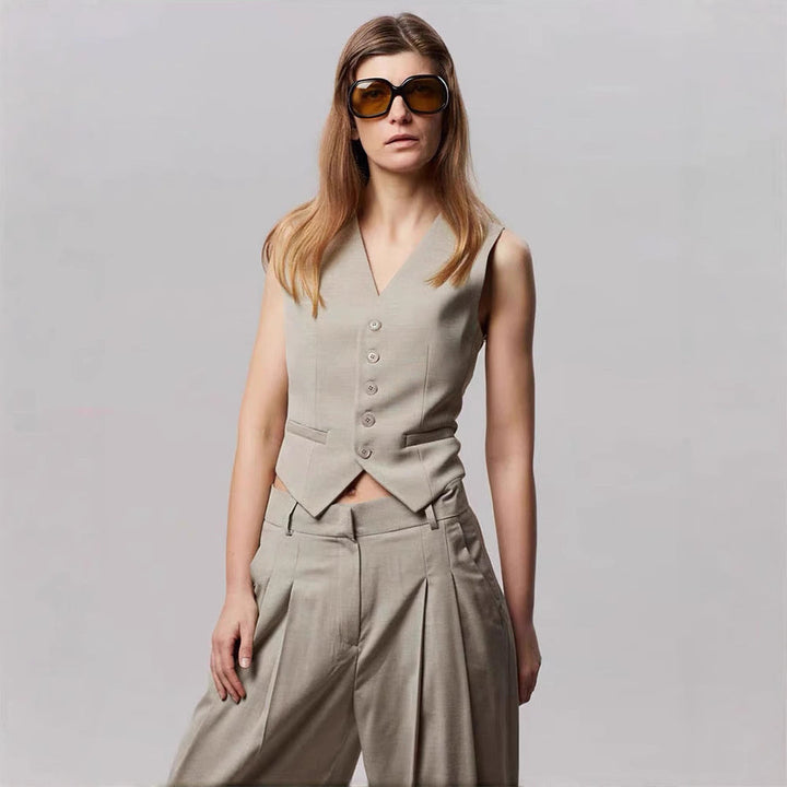Victoria | Elegante, maßgeschneiderte Businessweste für Damen