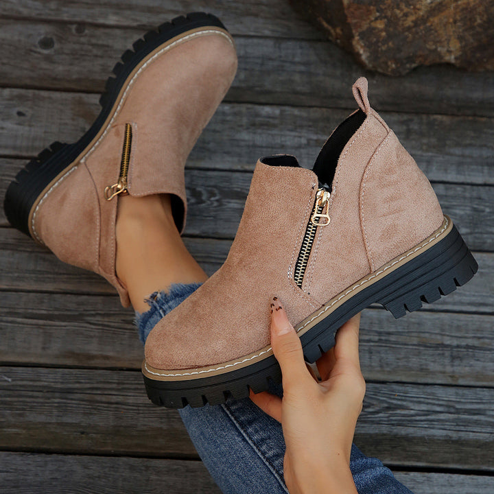 Charlotte | Moderne und vielseitige Plateau-Stiefeletten