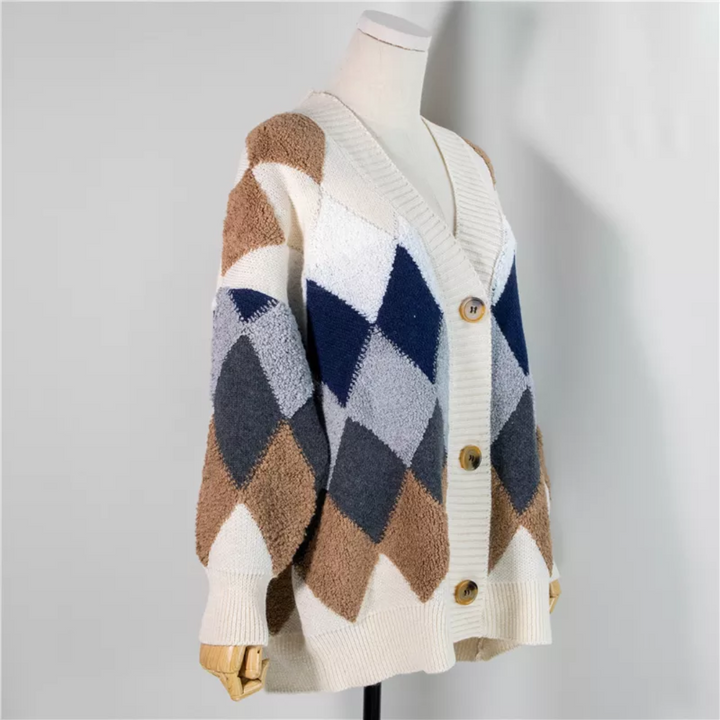 Florence | Chic And Cozy Oversized Buttoned Cardigan