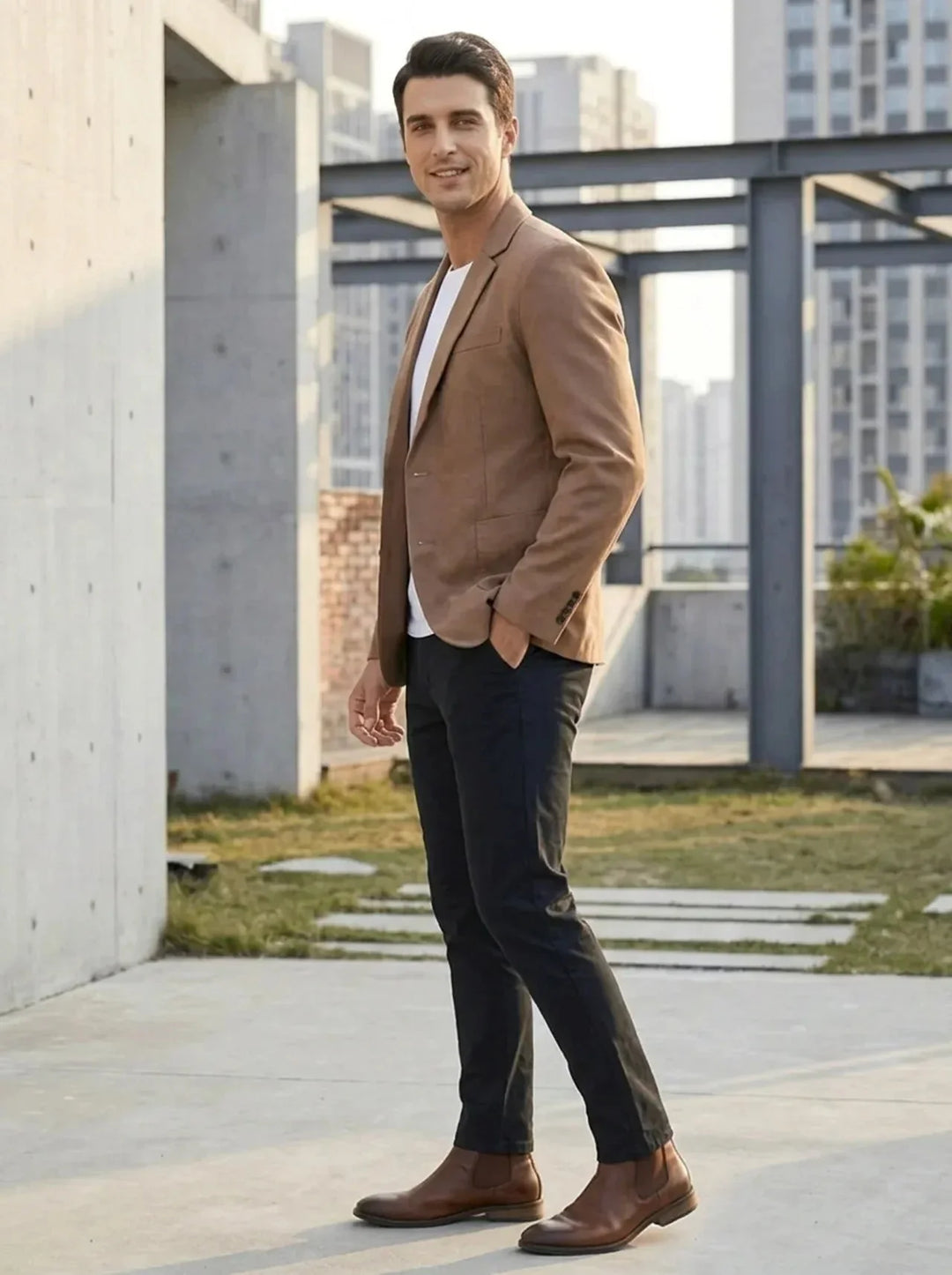 Victor | Klassischer und eleganter Zweiknopf-Blazer
