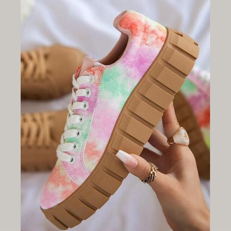 Isla | Stylish And Supportive Orthopedic Platform Sneakers
