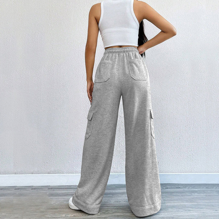 Stefanie | Stilvolle und bequeme Cargo-Hose mit weitem Bein
