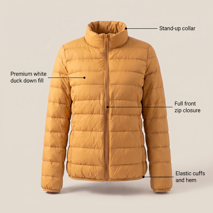 Eira | Down Jacket – Ultralight and Warm for Everyday Wear