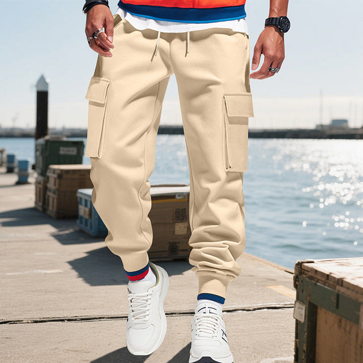 Mason | Stilvolle und bequeme Cargohose mit elastischem Bund