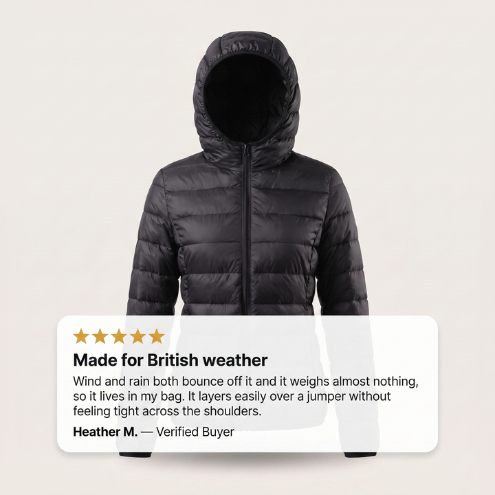 Aurora | Windproof Jacket – Lightweight Weather Protection for Women