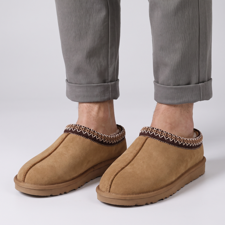 Cozzy | Winter Slippers – Plush Fur Lined Comfort for Men