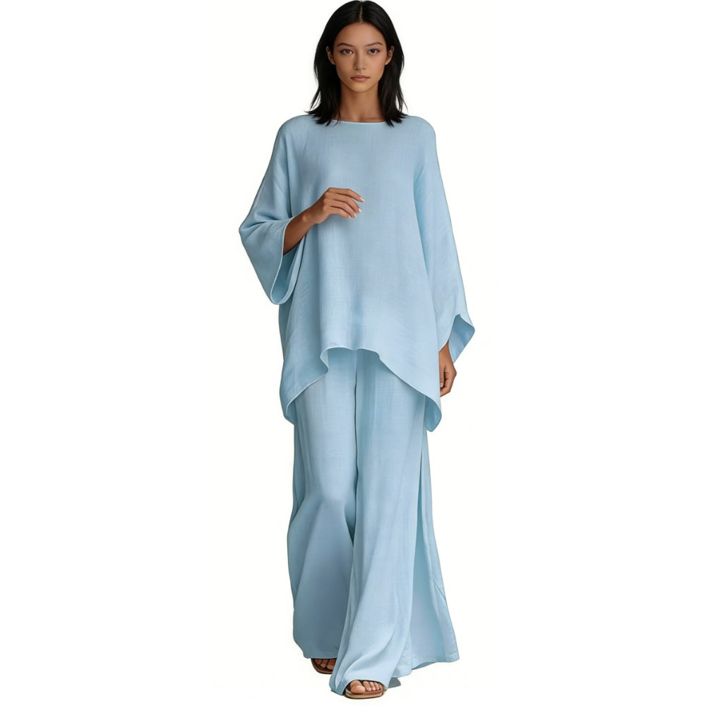 Michelle | Completo oversize elegante e traspirante con tunica e pantaloni a gamba larga