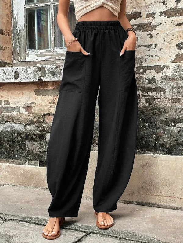 Hannah | Effortlessly Stylish Wide Leg Palazzo Pants
