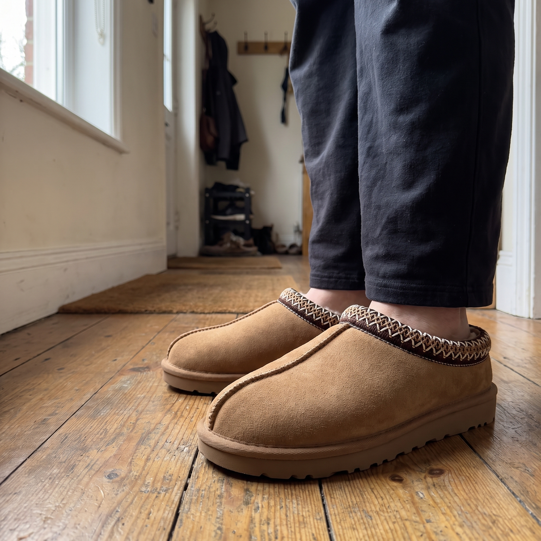 Cozzy | Winter Slippers – Plush Fur Lined Comfort for Men