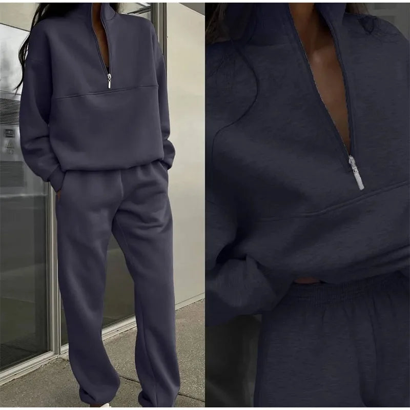 Elowen | Lässiges und schickes zweiteiliges Lounge-Set mit hoher Taille