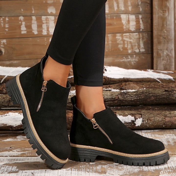 Charlotte | Moderne und vielseitige Plateau-Stiefeletten