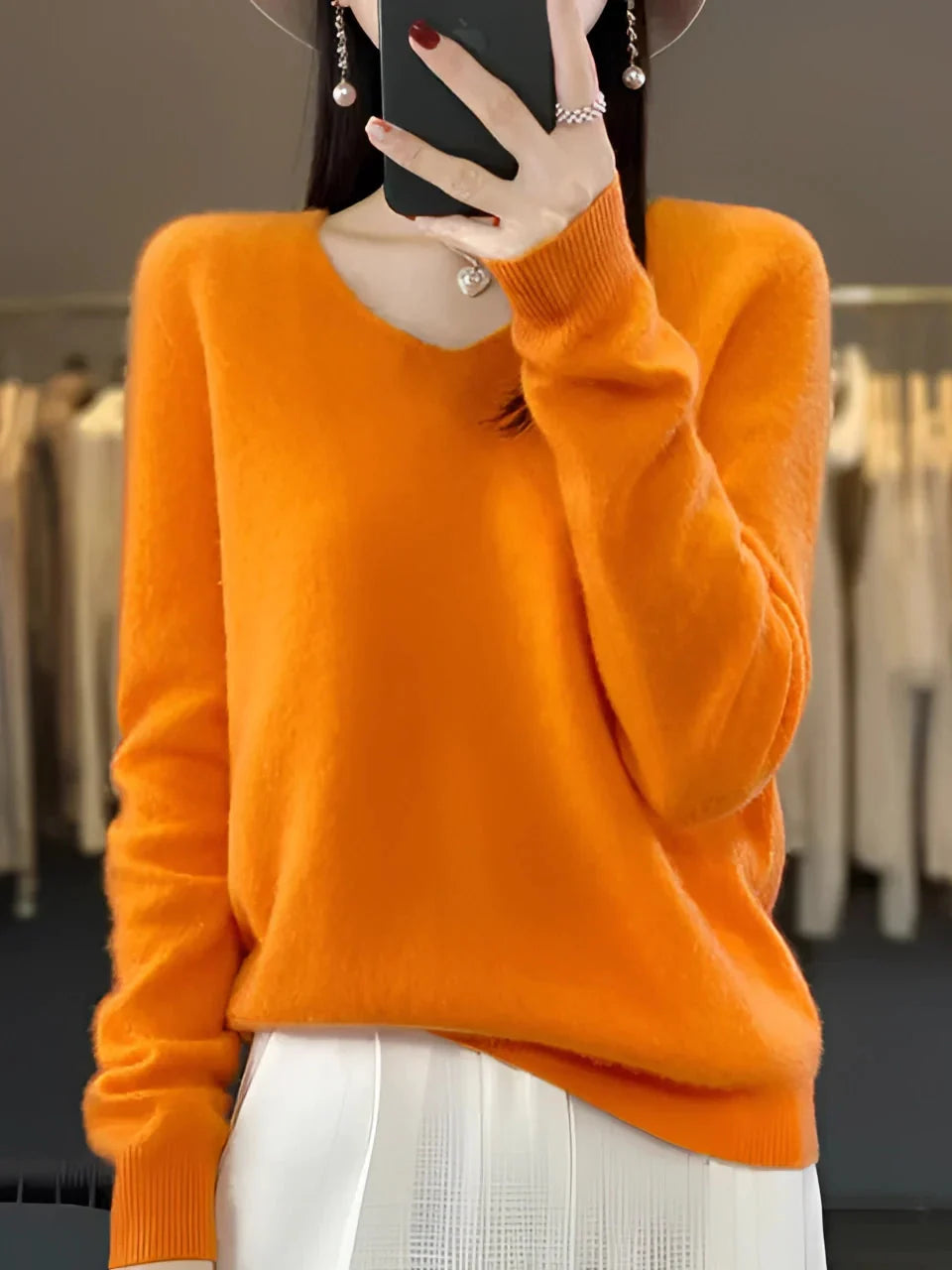 Isabella | Cashmere Sweater – Luxurious Comfort for Women