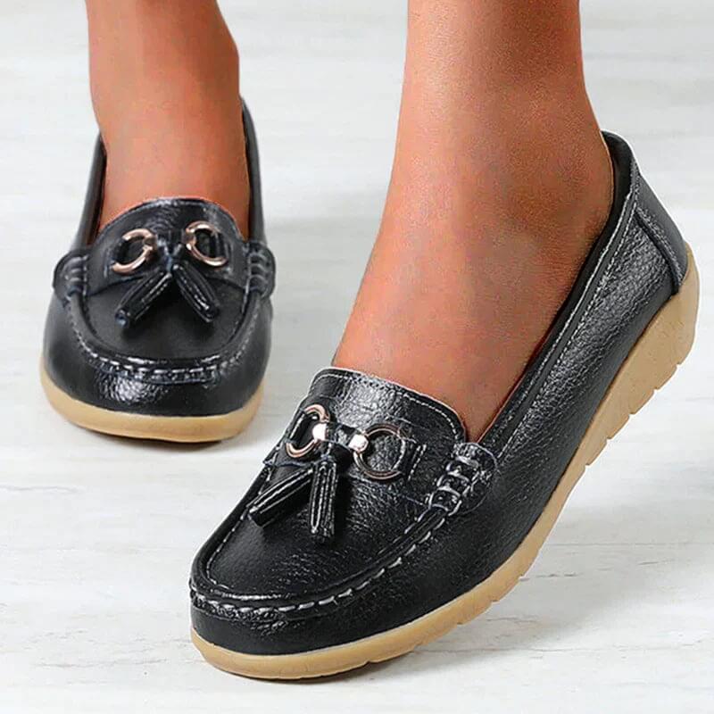 Sophia | Bequeme und stilvolle orthopädische Slipper mit weiter Passform