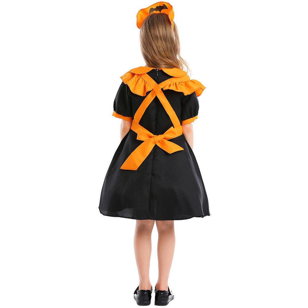 Drune | Pumpkin Fairy Costume – Charming Design for Kids