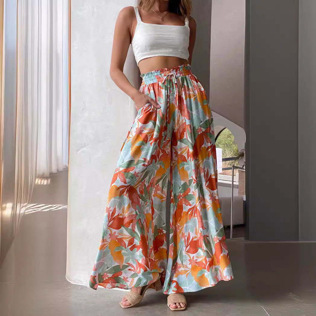 Victoria | Luftige Sommer-Palazzohose mit weitem Bein