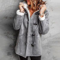 Beatrice | Elegant And Cozy Faux Shearling Hooded Coat