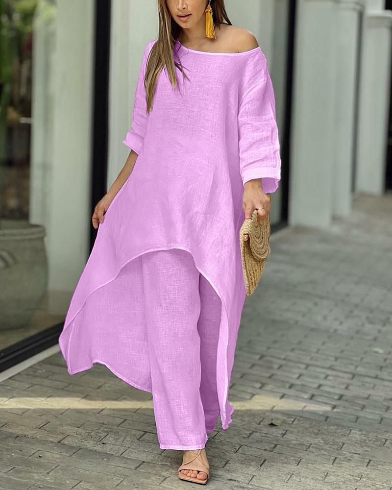 Lily | Elegante e raffinato completo estivo a due pezzi