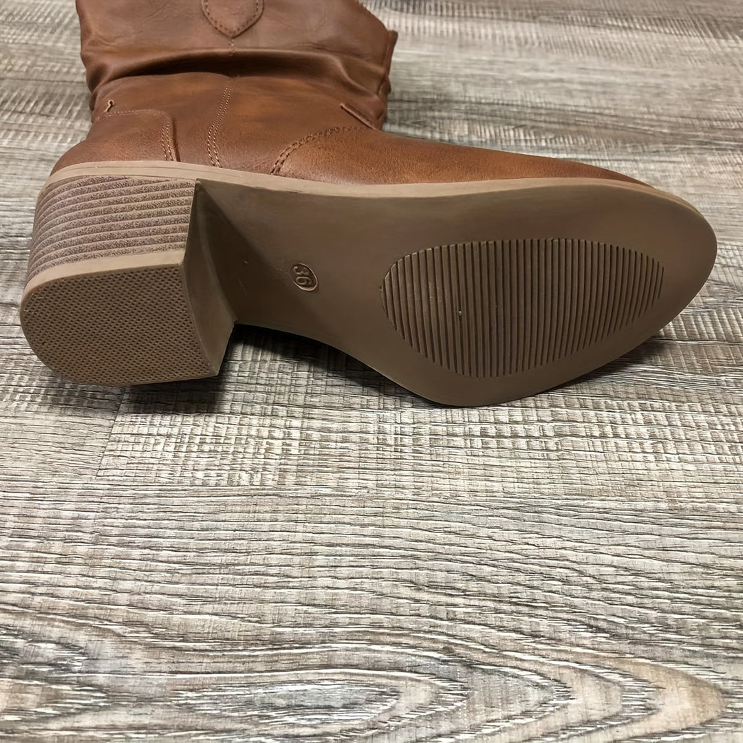 Florence | Bequeme Cowboystiefel mit weitem Schaft und Western-Charakter
