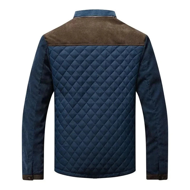 Fairmont | Patchwork Jacket – Rugged and Warm Style for Men