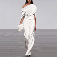 Nora | Elegant Asymmetrical One-Shoulder Jumpsuit