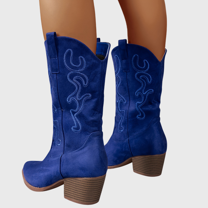 Audrey | Stilvolle und bequeme Cowboystiefel für kräftige Waden